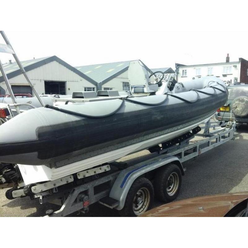 diesel RIB Halmatic Pacific 22 ex-leger