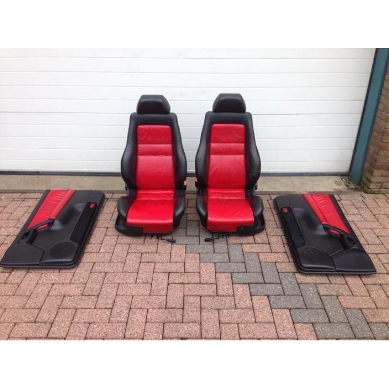 Recaro colour concept golf 3 cabrio interieur leder