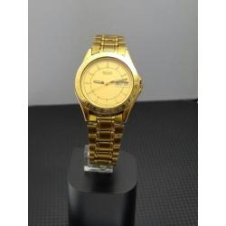 Seiko gold vintage heren horloge