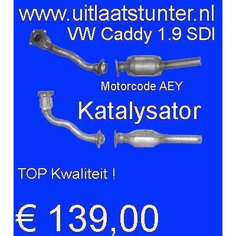 Katalysator VW Caddy 1.9 SDI € 139,00 Voorraad