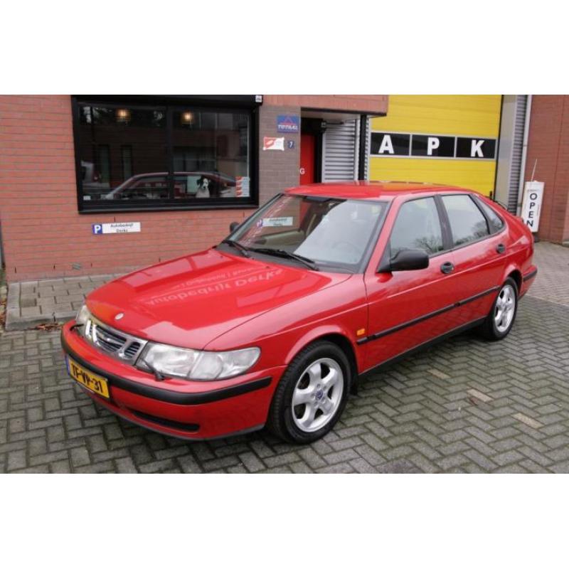 Saab 9-3 2.3 IAirco APK Trekhaak Bijtelling 1998 Rood