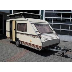 Kip Kompact kk 400 caravan met hefdak van eerste eigenaar