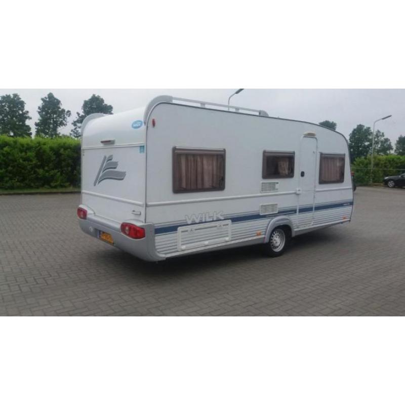 Wilk 490 S5 UE aparte bedden Isabella voortent, mover 2006