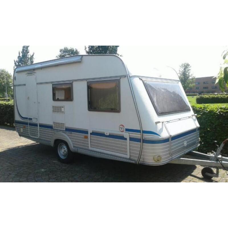 Tec Tourcaravan bj 2003 met voortent en luifel