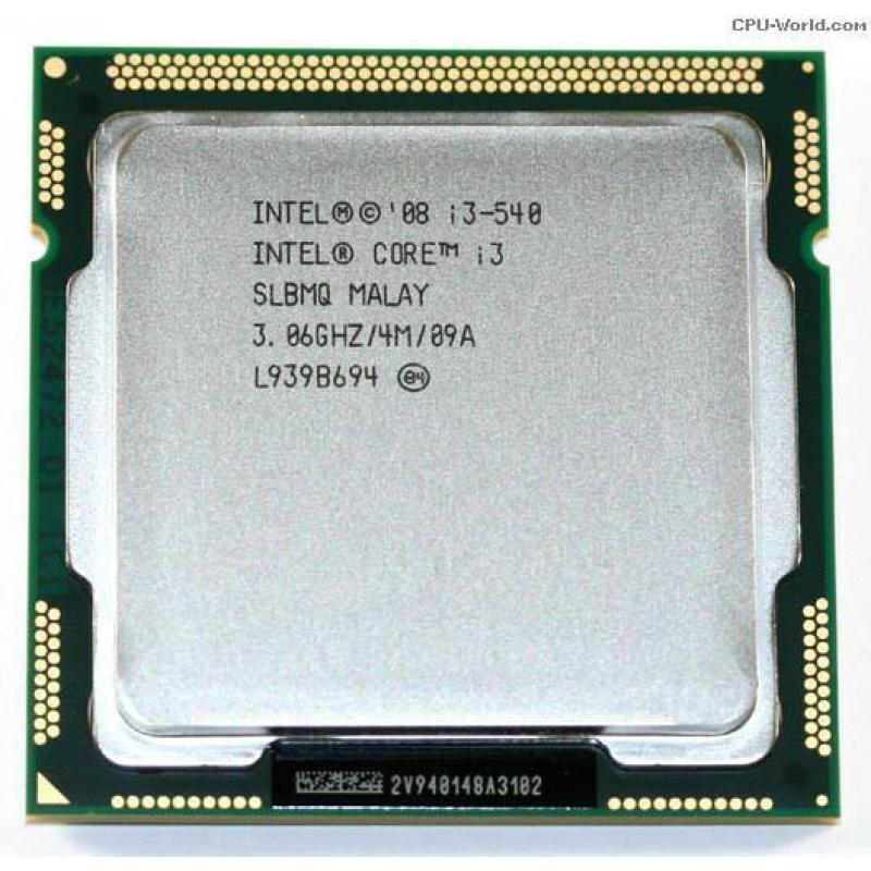 Partij 6 stuks i3 processors KOOPJE