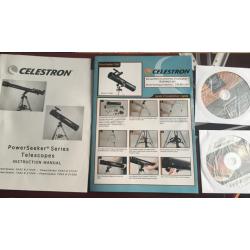 Celestron telescoop nieuw in doos type 76AZ powerseeker