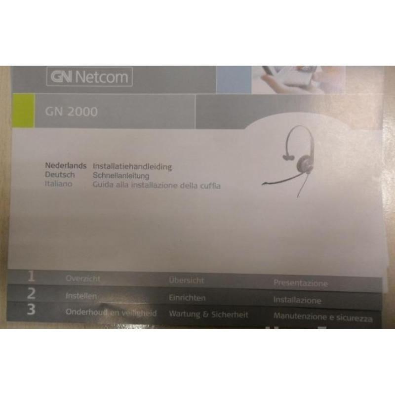 Headset GN2000 mono NC Netcom (a15)