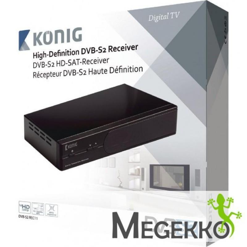 König DVB-S2 REC11 AV receiver