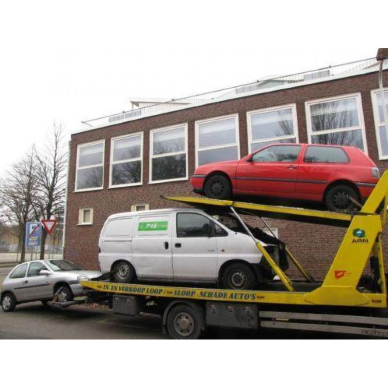 Sloopauto inkoop Den haag inkoop Loop/Sloop en Schadeauto´s