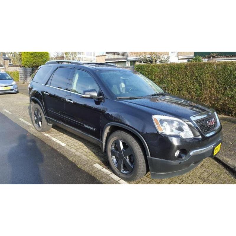 GMC Acadia 2008 Zwart 7 persoons