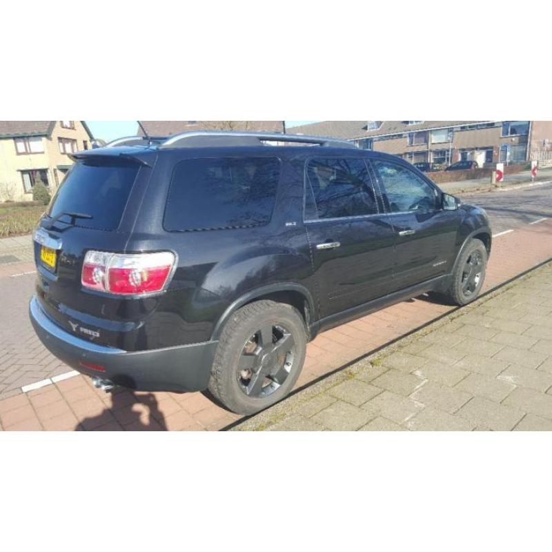 GMC Acadia 2008 Zwart 7 persoons