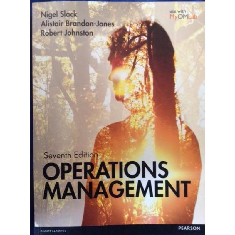 Operations Management 7th edition met MyOMLab pack