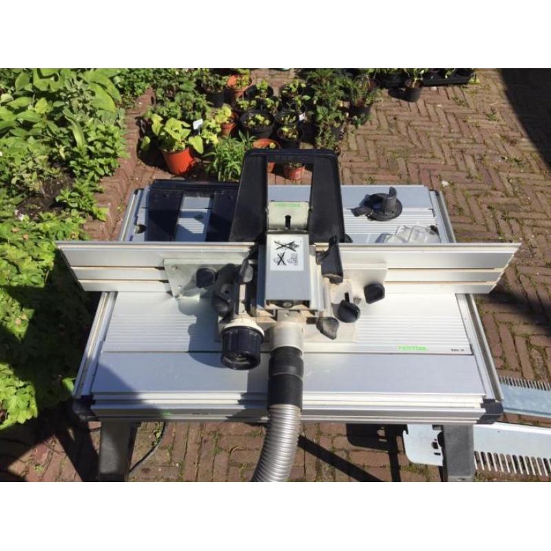 Festool basistafel 5a en frees module vs 600 GE