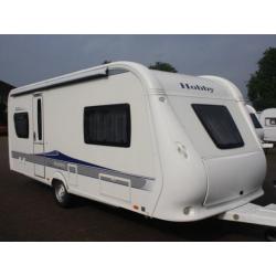 Hobby Excellent 540 UL 2010 | Enkele bedden | Bedverbreder