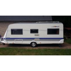 Hobby Excellent Easy 540 UFE bj 2005 voortent/zijtent/luifel