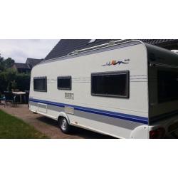 Hobby Excellent Easy 540 UFE bj 2005 voortent/zijtent/luifel