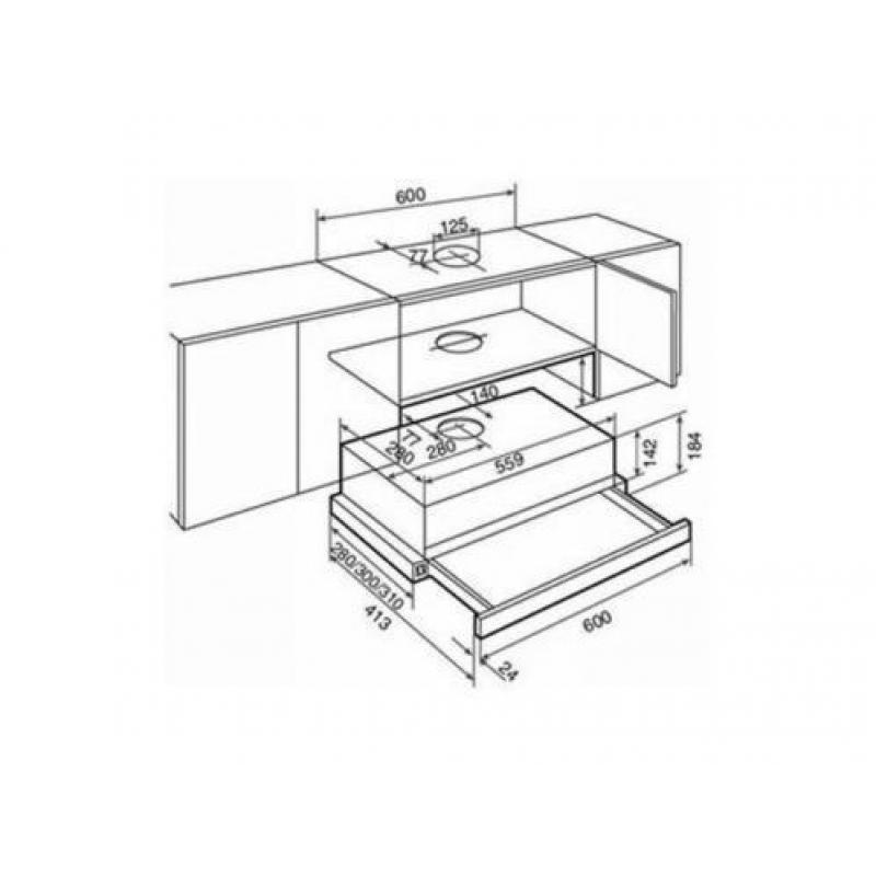 Aanbieding:Teka TL1 62 vlakscherm afzuigkap nu voor € 109