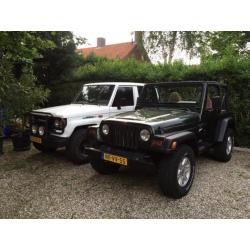 Zeer nette Jeep Wrangler 4.0 I Hard Top + Softtop 1997