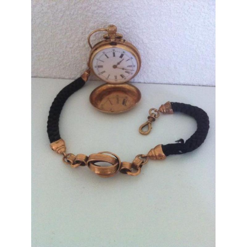 antiek gouden zakhorloge