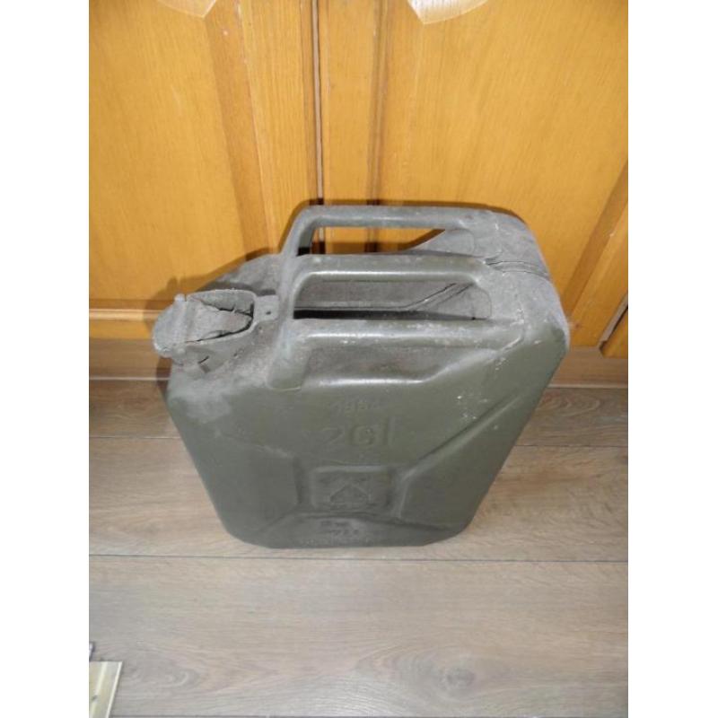 jerrycan 20 liter Metaal