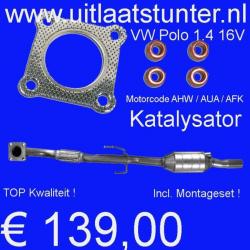 Katalysator VW Polo 1.4 16V € 159,00 GRATIS verzending !