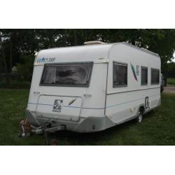 TE KOOP: Knaus Eurostar 1505 caravan plus voortent