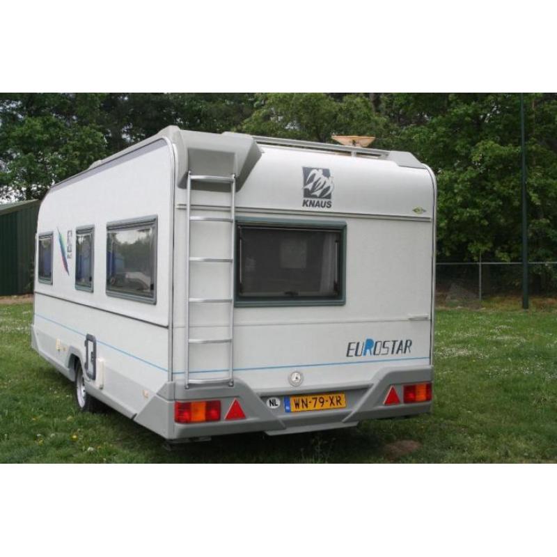 TE KOOP: Knaus Eurostar 1505 caravan plus voortent