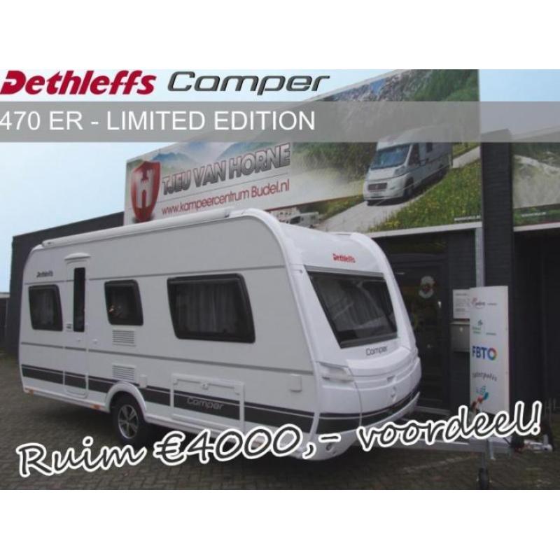 Dethleffs Camper 470 ER Ruim 4000,- Euro voordeel