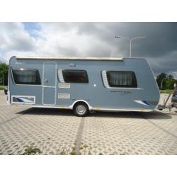 Dethleffs 540 dbm 2009 queensbed+mover+luifel etc. NWST!!