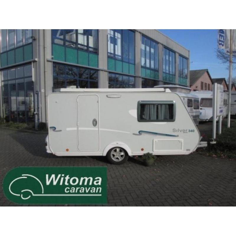 Trigano Silver 340 zeer nette hefdakcaravan