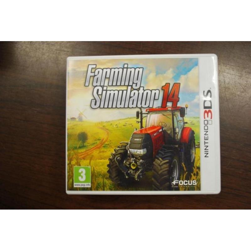 Nintendo 3DS game Farming Simulator 14