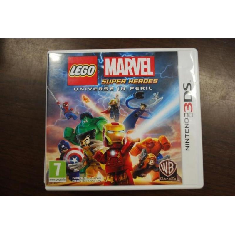 Nintendo 3DS game Lego Marvel Super Heroes Universe in Peril