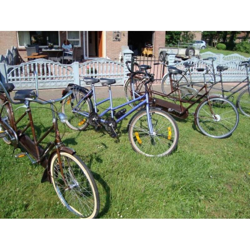 4x tandems,aanbieding,vandaag 90eur,p,stuk.