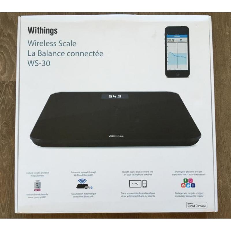 Withings weegschaal met App WS-30