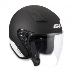 Motorcycle jet helm givi 30.3 tweet zwart mat - xxl