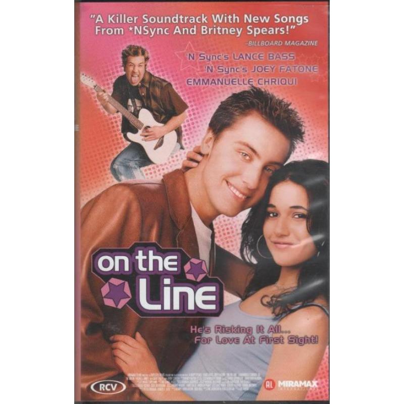 te koop Videoband(vhs) 'On the line' met de popgroep 'N Sync