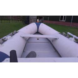 Zodiac 340 met trailer en 15PK buitenboord motor