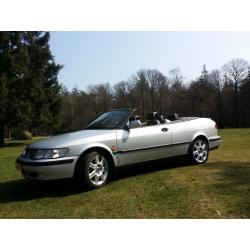 Saab 9-3 2.0 I Cabrio 2000 Grijs