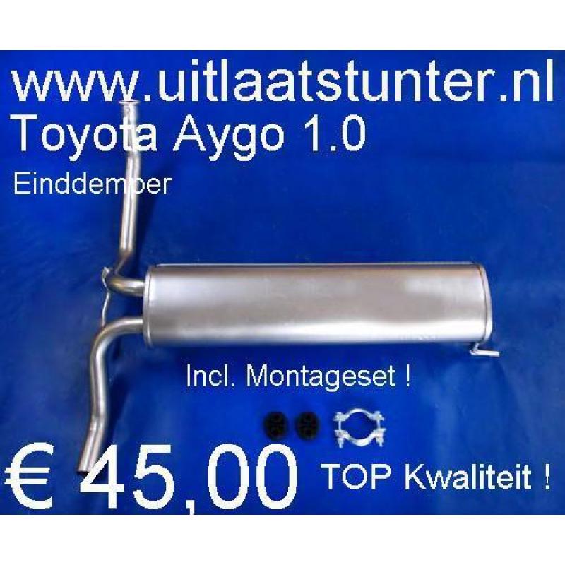 Uitlaat Toyota Aygo 1.0 € 79,00 Voorraad