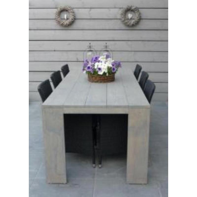 Zomeraanbieding Tuintafel steigerhout