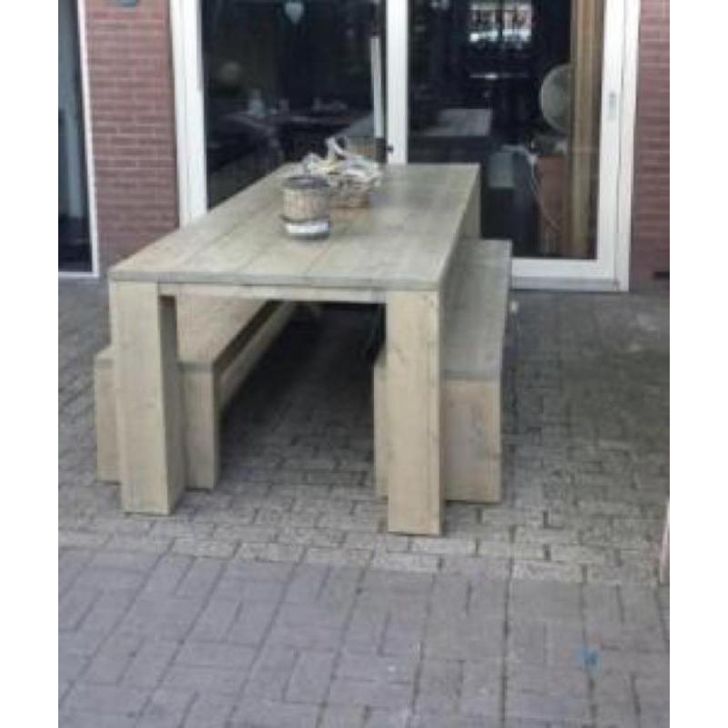 Zomeraanbieding Tuintafel steigerhout