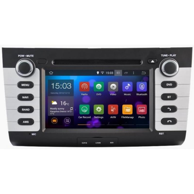 Suzuki swift 2004-2010 navigatie dvd carkit android 4.4.4