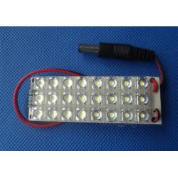 dc 12v 24-led lamp verlichting piranha led panel bord cw