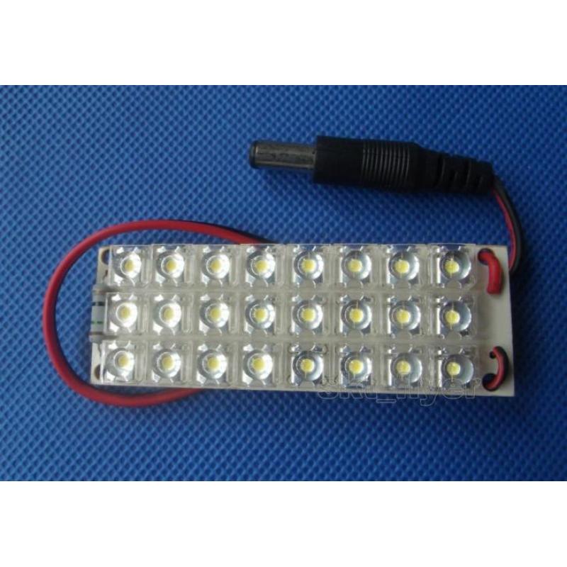 dc 12v 24-led lamp verlichting piranha led panel bord cw