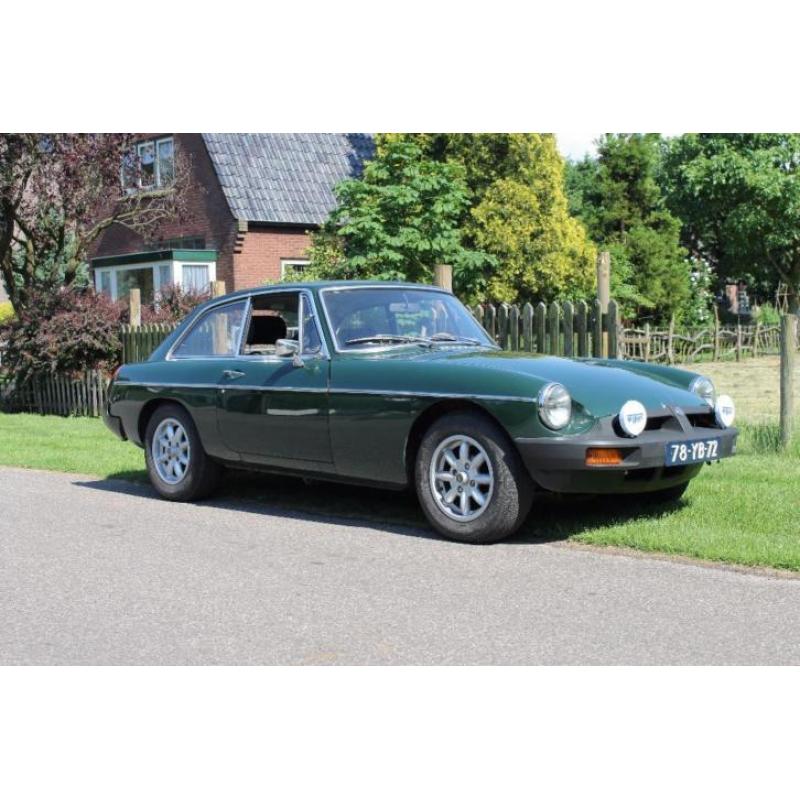 MGB 1.8 GT 1976 Racing Green