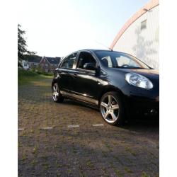 Nissan Micra 1.2 72KW 5DR 2013 Zwart met Sr Pakket!!!