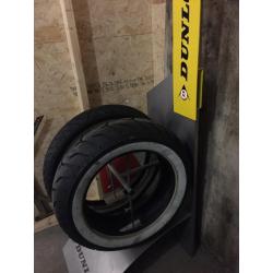 Display tyres incl. White wall tyres