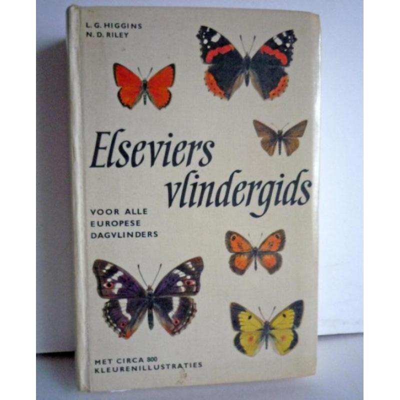 VLINDERGIDS ELSEVIER 800 kleurenillustraties