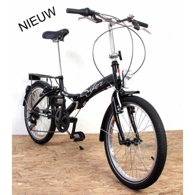 NIEUW - Exodus Safari aluminium vouwfiets -6V- 20"