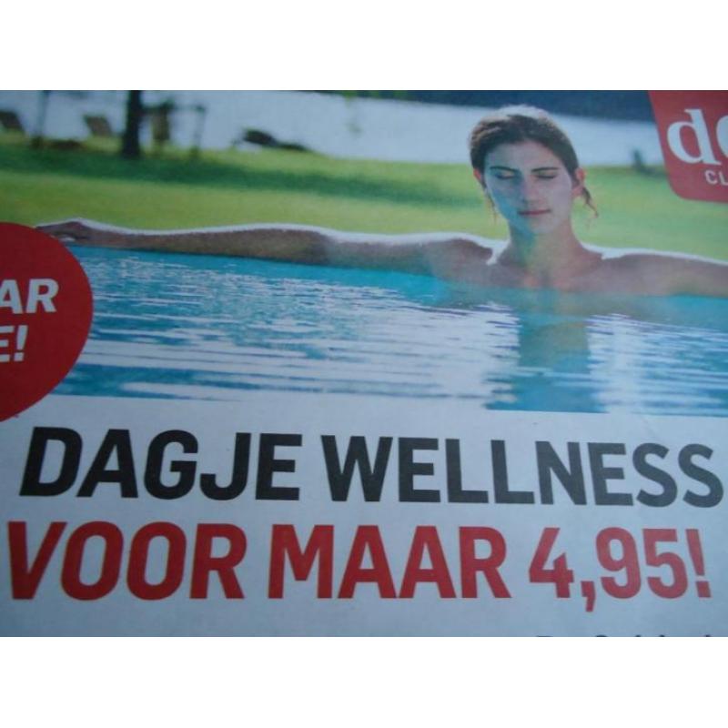 Dagje sauna en wellness, voor maar € 4,95 bijbetaling p.p.